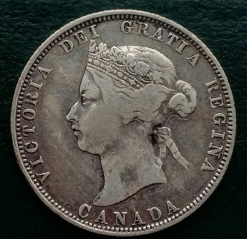 Can-You-Please-Grade-My-1871-Canada-25-Cents-Obverse-1-Or-2?